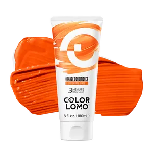 Color Depositing Conditioner(Orange) by Colorlomo Semi Permanent Hair Dye