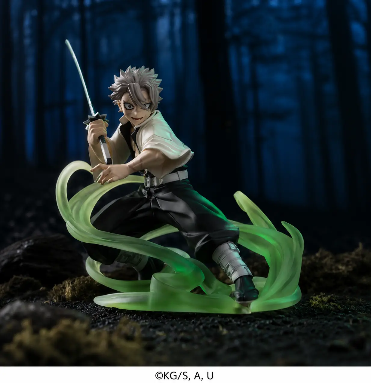 Sega XrossLink Anime Demon Slayer: Sanemi Shinazugawa - Hashira Training Arc Statue