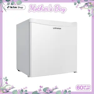 Upstreman mini fridges 1.7 Cu Ft with Freezer FR17 Adjustable Thermostat Energy Saving Low Noise Single Door Compact Refrigerator for Dorm Office Can Bedroom white fridge mini  brands Small pantry drink fridge skincare fridge Portable tiktokshopspringglow