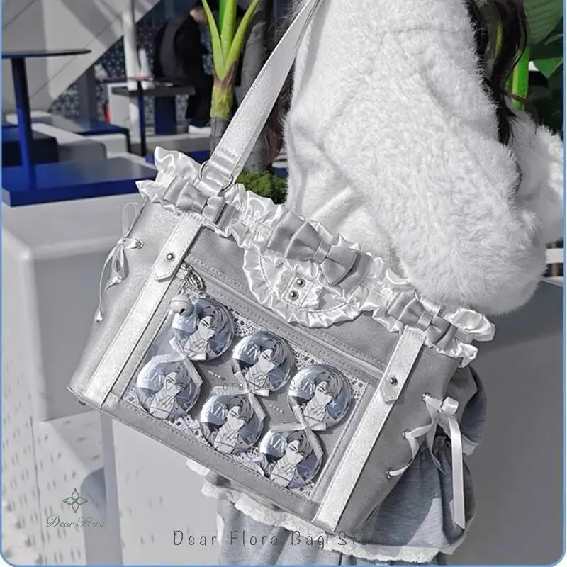 New Silver Gray PU D