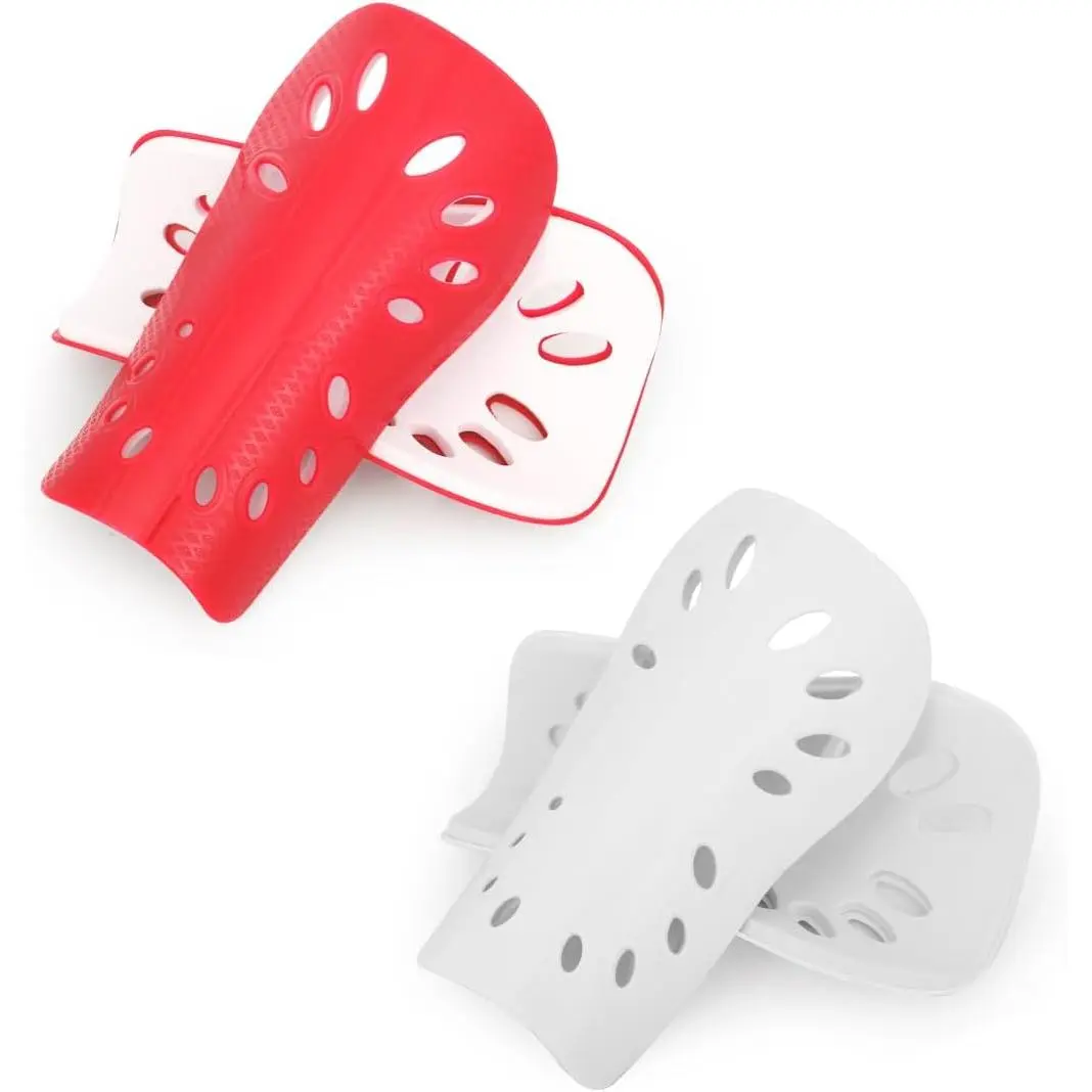 Soccer Shin Guards for  Youth, 2 Pairs Breathable Shin Pads for Boys Girls Teens Adults, Lightweight Football Equipment Cushion  for Men Women
