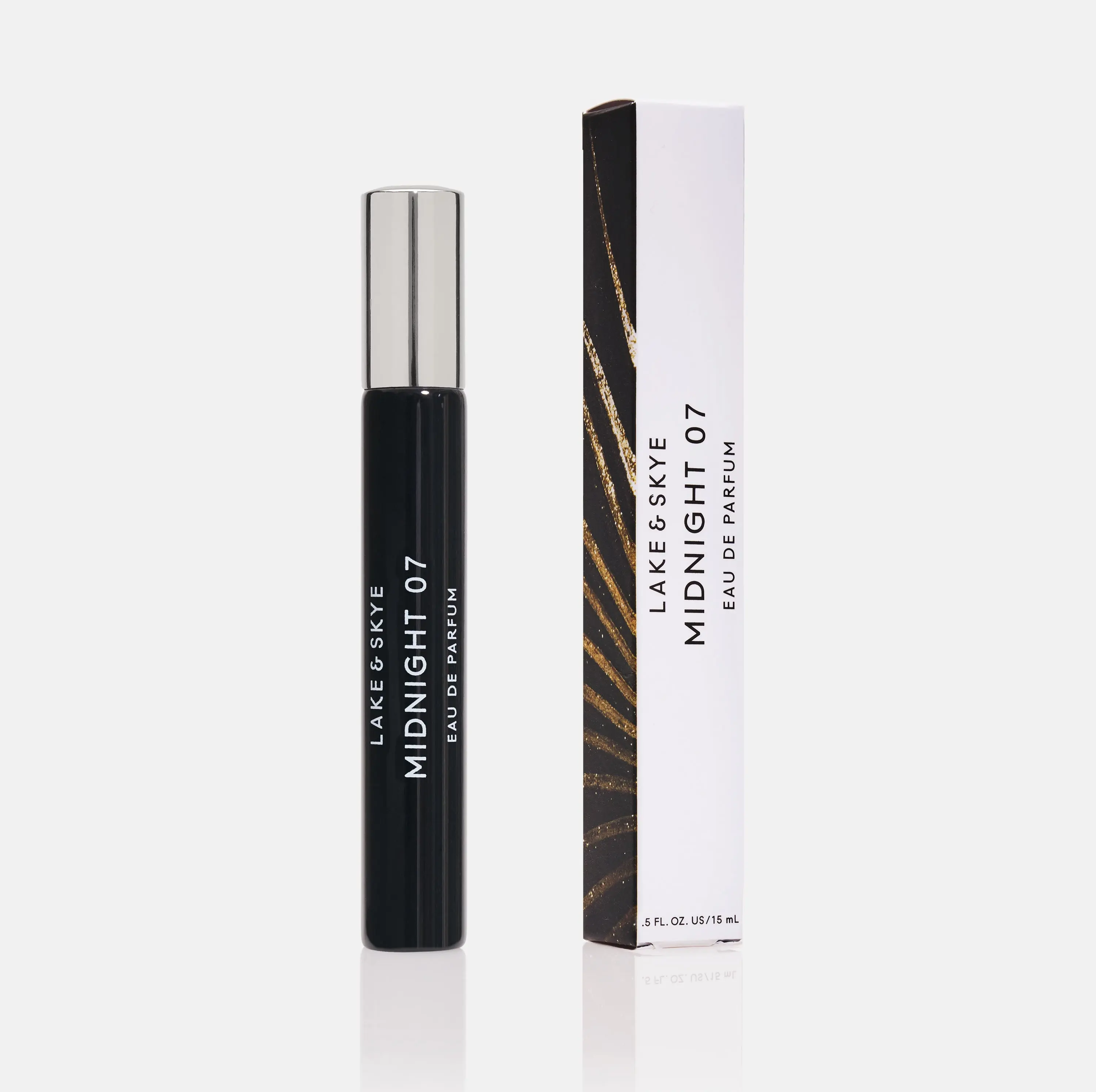 Lake & Skye Midnight 07 Eau de Parfum, Travel Size Perfume Spray, 15 mL / 0.5 fl oz