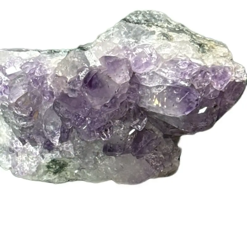 Raw Amethyst Geode Cluster, Natural Crystal Specimen for Spiritual Decor, Home Ornament with Healing Properties for Spiritual Growth