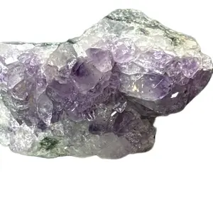 Raw Amethyst Crystal Specimen - Natural Purple Gemstone for Healing & Decor - Authentic Mineral Stone