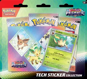 Pokémon TCG Scarlet & Violet - Prismatic Evolutions Tech Sticker Collection Leafeon （SV8.5）