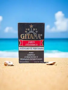 Gypsy Estorico Soap / Jabon Gitana Estorico Blue Black Box Body Care Daily Skin Repair Cleanser Cleansing