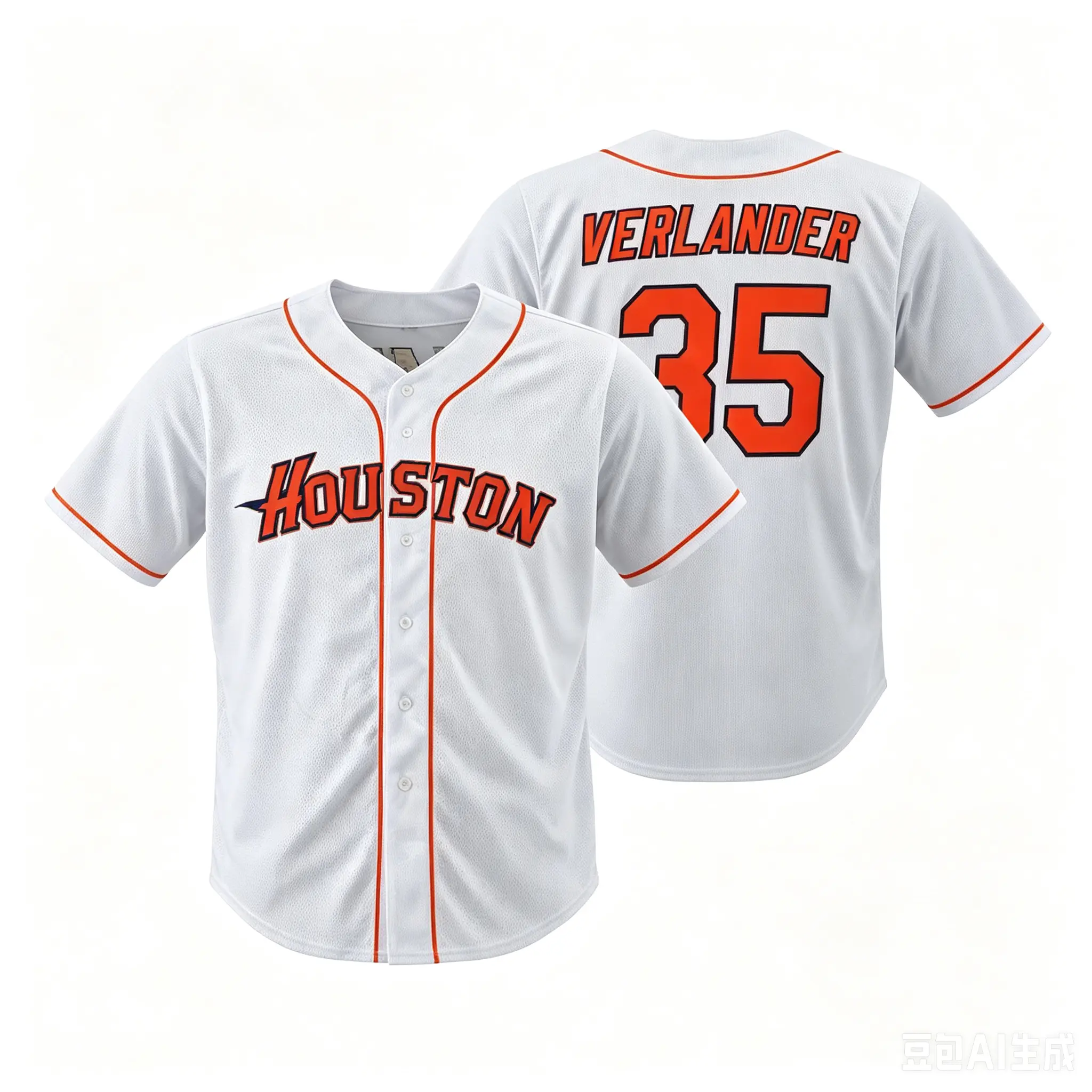 Men's Baseball Jersey #2  Letter and Number Embroidery Soft Fabric Ideal for Daily Wear by Baseball Fans