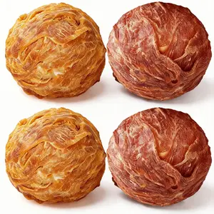 Helety Dog Treats with Egg Yolk, Chicken Duck Flavored Meat Balls, High Protein Dog Dental Sticks Snacks, All Life Stages Daily Rewards Dog Treats