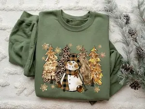 Christmas Sweatshirt, Christmas Sweater, Christmas Crewneck, Christmas Tree Sweatshirt, Holiday Sweaters for Women, Winter Sweatshirt