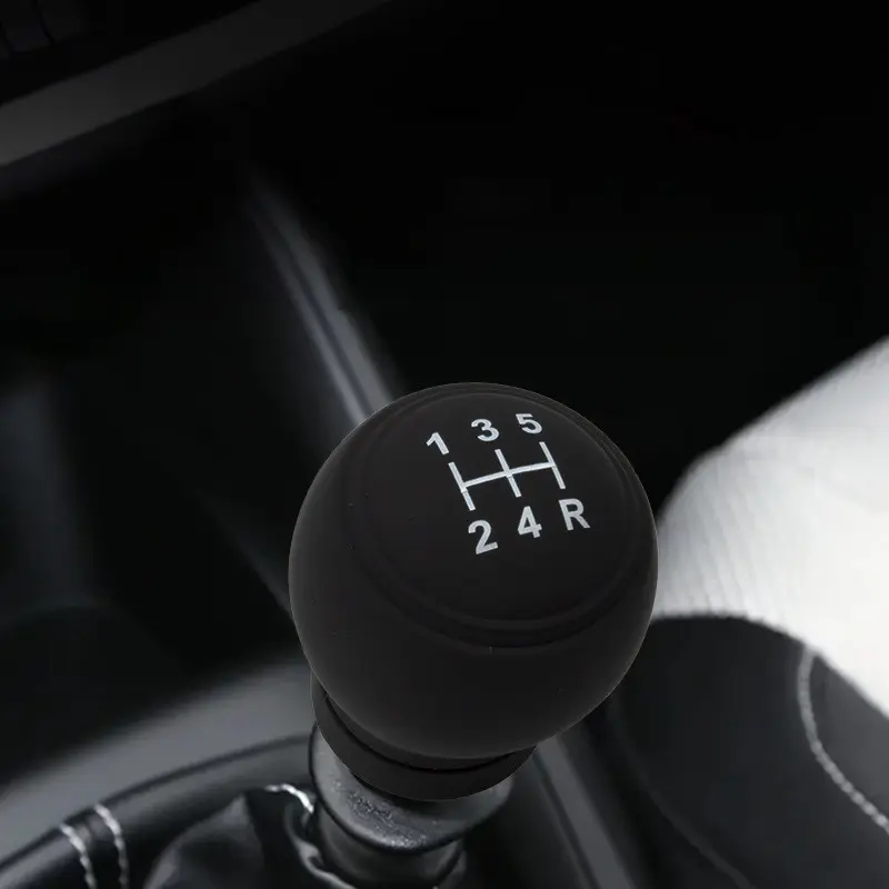 Silicone Shift Knob Cover - For 5-Speed/6-Speed Manual Transmission - Easy to Install, Durable Soft Car Interior Accessory for Cars, Trucks and SUVs, Vehicle Upgrade, Fashion Design, Wear-Resistant Material, Trucker's Choice, Car Accessories