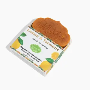 Lemon Turmeric Shea Butter Bar Soap – Brightening Cleanse
