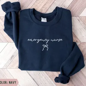 Nurse Sweatshirt ER, Nurse Crewneck Er, Er Nursing Sweatshirt, Er Nurse Grad Gift, Emergency Nurse Pullover, Nurse Appreciation Gift