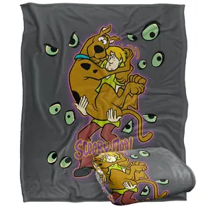 Scooby Doo blanket print blanket soft flannel blanket for sofa bed warm and lightweight suitable for boys girls adults 50 inches x 40 inches