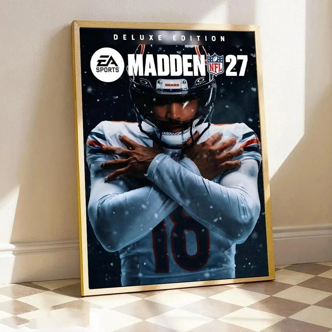 The Iceman Caleb Williams EA Sporrts Madden NFL 27 Poster- Poster Sport