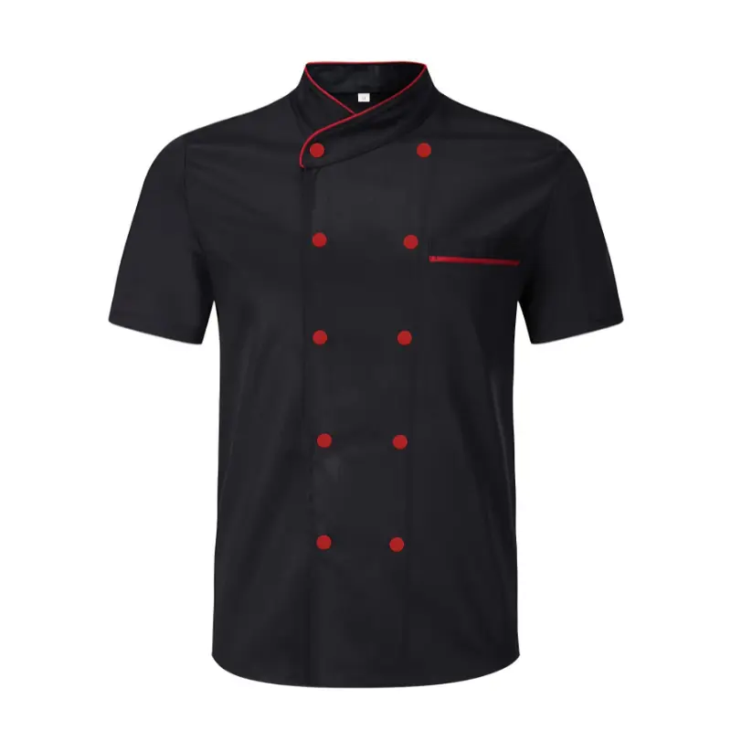 NEWNewDouble-Breaed Men's Chef Uniform Reaurant Catering Cooking Clothes
