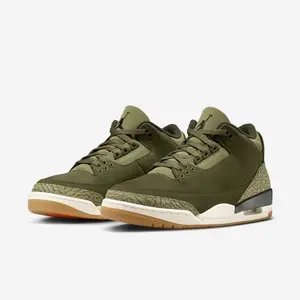 Nike Air Jordan Retro 3 Family Affair Olive Green DN3707-202 Men's Shoes NEW Athletic Sneakers