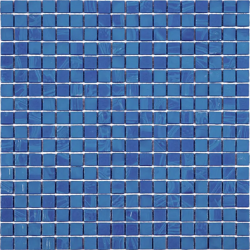 Sapphire Blue 12x12 Glossy Uniform Square Glass Mosaic Tile (20 pack, 18.69 sq ft/case)