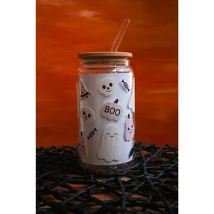 Boo Ghost Glass
