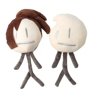 1pc Bfdi Plushie Toy Battle for Dream Island Plush Doll Soft Stuffed Animal Cartoon Plant Soft Doll Leafy Firey Coiny Kids Gifts