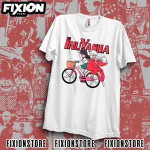 Inuyasha Anime T Shirt Manga Gift For Anime Lover All Size Cotton G7Q
