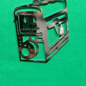 Lincoln Welder Christmas Ornament. Stainless.