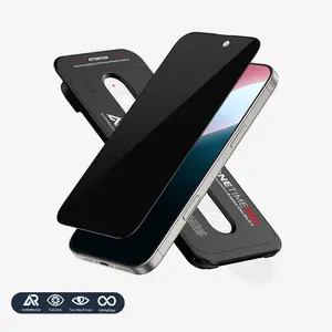 NanoArmour ONETIME PRO Privacy Anti Reflective Infinity Edge – iPhone 16 Series