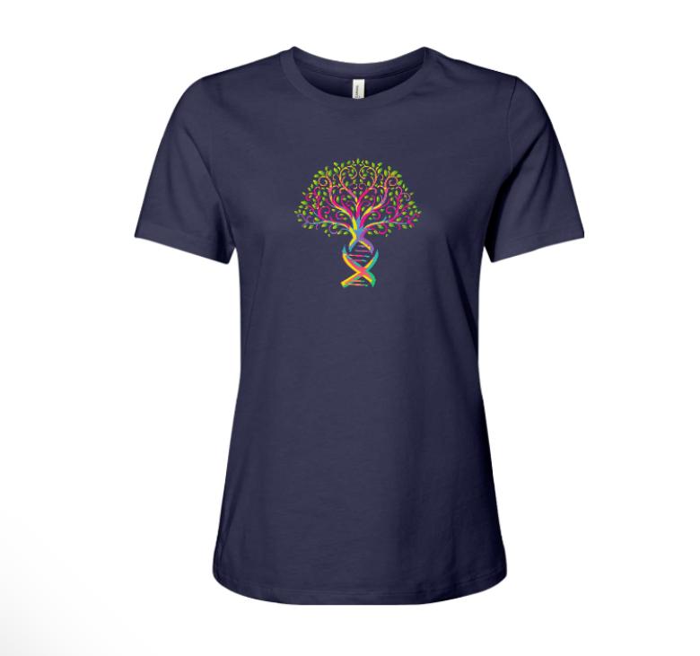 Ladies Twisted Ladder Tree of Life Ladies relaxed fit with side seams and an ultra soft feel.