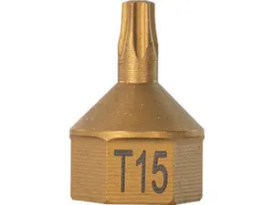 212 MAIN Mayhew Tools Dual Drive-T15 Torx Bit, Precision Tip