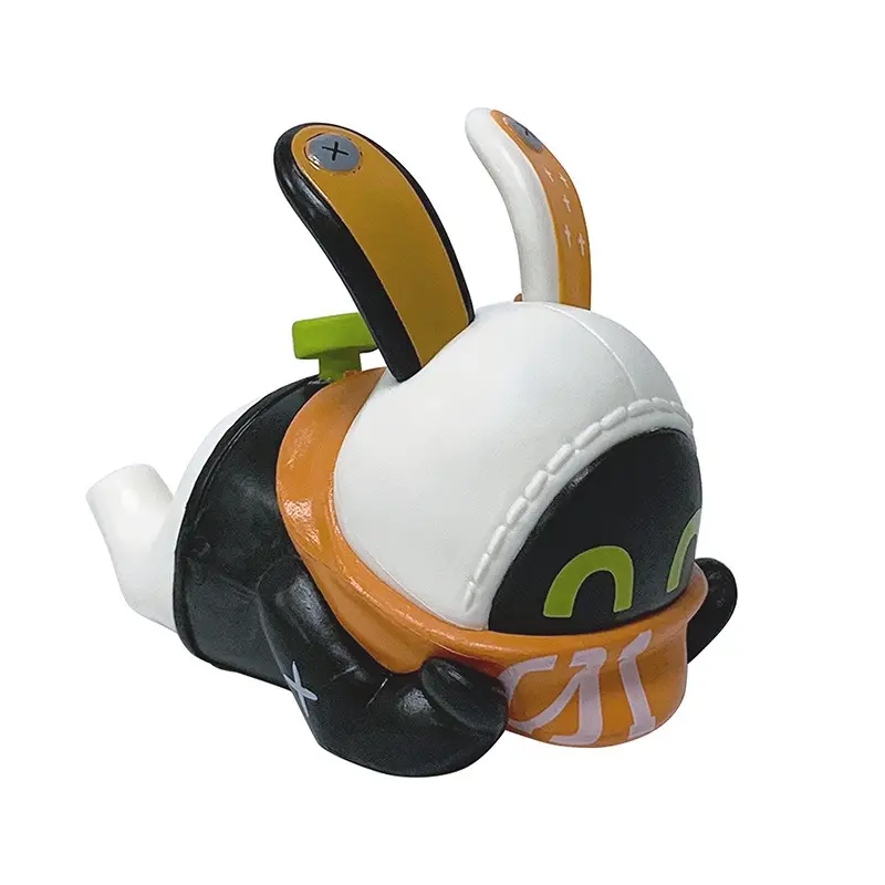 Zenless Zone Zero Bangboo Rabbit Ear PVC Figure, Cute Game Figurine