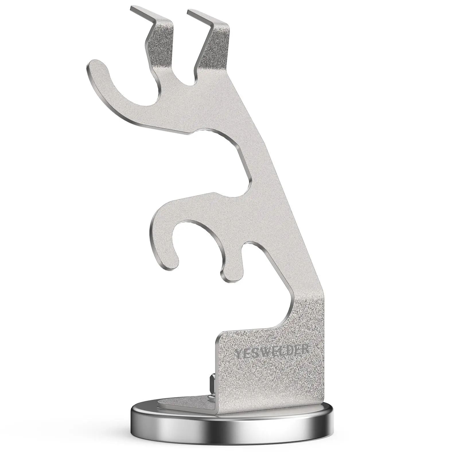 Silver-Multifunctional TIG Torch Holder