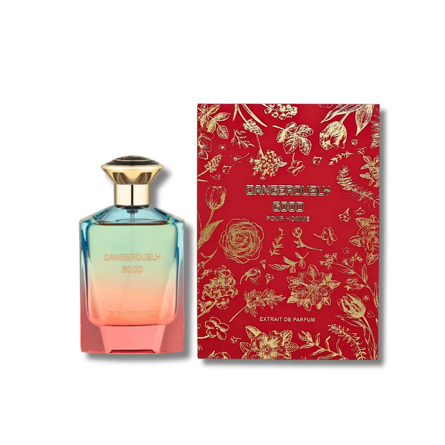 Fragrance Story Dangerously Good Extrait De Parfum, Unisex Aromatic Spray with Lychee, Vanilla & Praline Notes, 3.4 FL OZ, Edp Liquid Perfumes, Aromatic Spray Bottle Unisex Fragrance