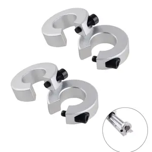 4 Pcs Shaft Collar, SBR16 Linear Rail Shaft Stop Collars , Bore 16mm, OD 35mm, Thickness 10mm, Shaft Collar for Machine Tools