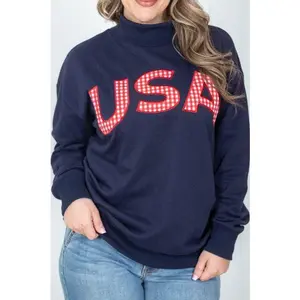 USA Mockneck Sweatshirt