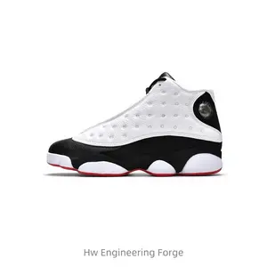 Panda High-top retro Basketball Shoes Men's Black and White 2018 Edition