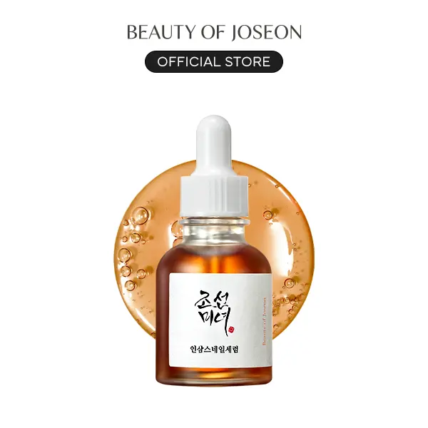 [Beauty of Joseon Official] Revive Serum - Ginseng + Snail Mucin 30mL, Lightweight Hydrating Peptide Serum for Sensitive Skin, Korean Skincare Gift with Moisture for Dry Skin, Dark Spot Corrector, Acne Scar Repair, Aging Youthfully Support