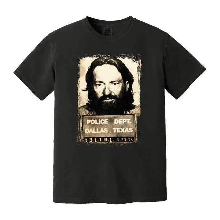 Willie Nelson Mugshot T-Shirt