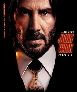 John Wick: Chapter 4  [4K ULTRA HD BLU-RAY MOVIE] With Blu-Ray, 4K Mastering, Ac-3/Dolby Digital, , Dolby, Subtitled, Widescreen