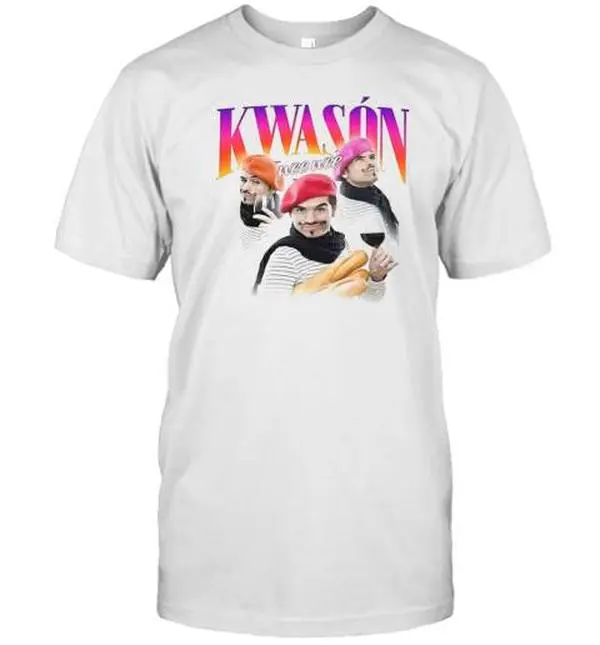 Kwason Wee Wee Croissant T-Shirt – Funny French Accent Meme Tee, Cute Food Humor Shirt, Trendy Graphic T-Shirt for Men & Women