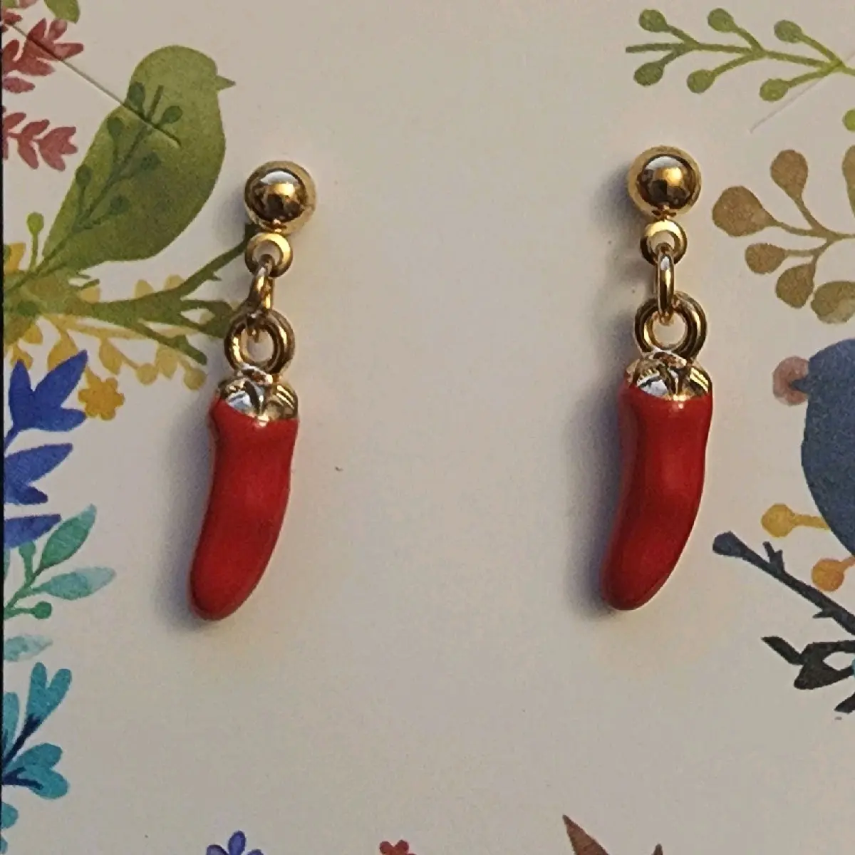 Chili Pepper Earrings