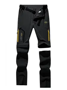 Freeship Men’s detachable long pants—stylish retro outdoor all‑season activity pants athletic bottom casual slacks summer menswear work trouser bagg sweatpants sport short men