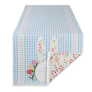 Design Imports Happy Bunny Table Runner 14x72