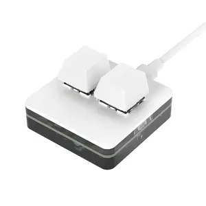 RGB Hot Swap Macropad, 3 Keys Red Switch Macro Keyboard For Gaming & Design