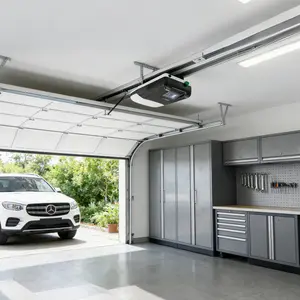 Universal Garage Door Opener, Flipping Door Motor Smart Remote Automatic Door Opener and Closer