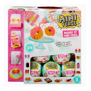 MGA's Miniverse Make It Mini Food Cafe Series 3 Mini Collectibles Complete Collection