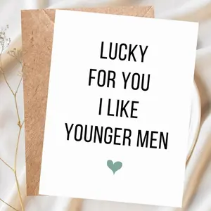 Valentine’s Snarky Card, Cheeky Anniversary Card for Him or Her, Galentine’s Card