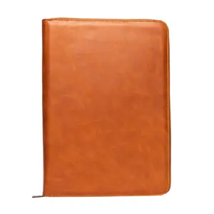 Leather MacBook Sleeve - Sienna