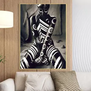 Unframed, Room Decor, Tribal Beauty, Printable Wall Art, Print Extra Wall Art, Printable African Wall Art, Printable African Art