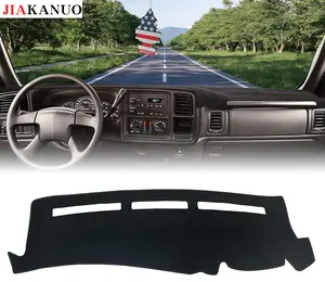 JIAKANUO Dash Cover Mat Fit for 1999-2006 GMC Sierra/Chevy Chevrolet Silverado 1500 2500 3500 HD,2000-2006 GMC Yukon/Yukon XL/Chevy Suburban Tahoe Avalanche,Dashboard Pad Carpe,Sunscreen, heat insulation, anti glare, reflective protection dashboard