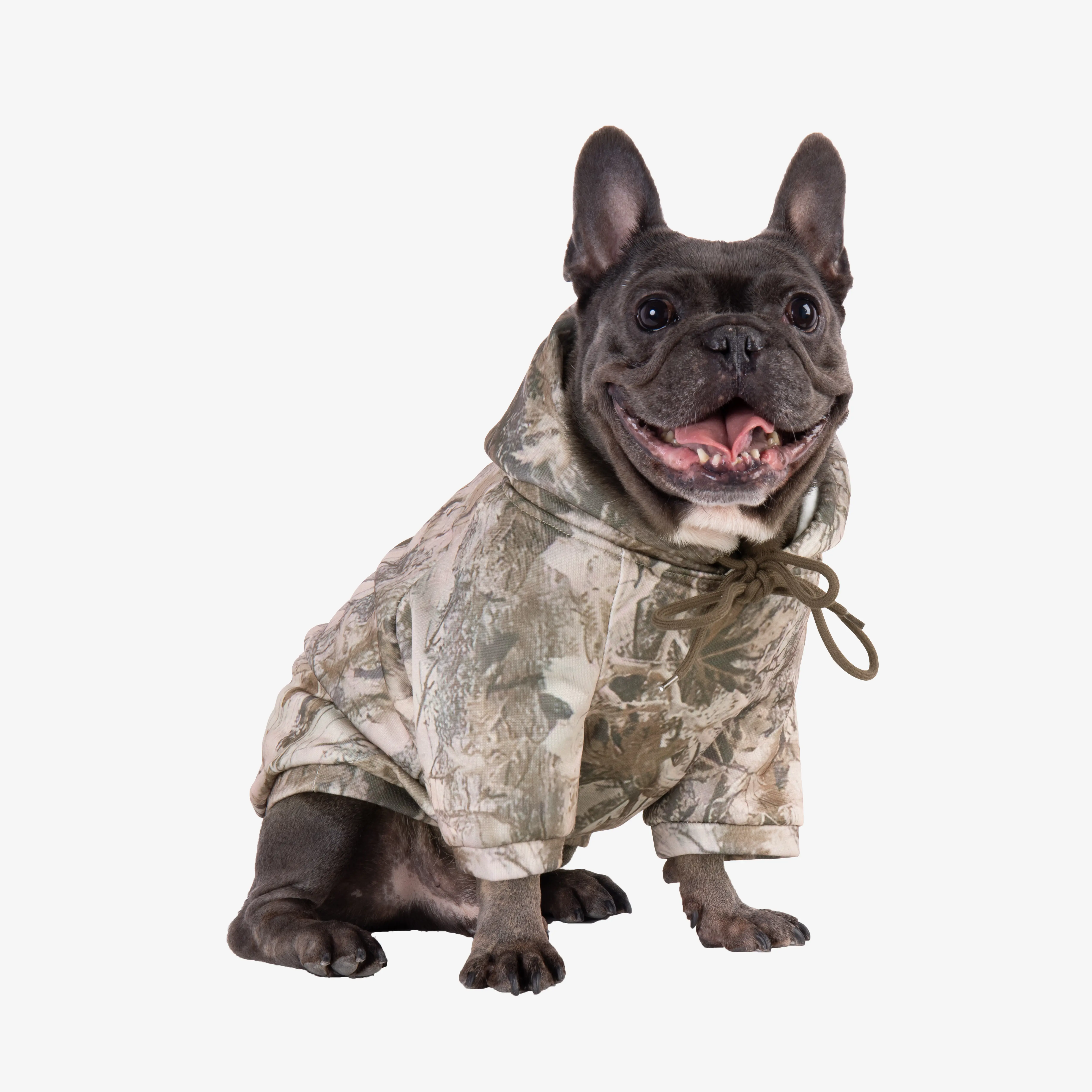 FurryPuppie Urban Camo Frenchie Dog Hoodie