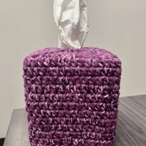 Crochet Tissue Box Cover